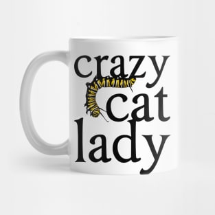 Crazy Cat (Caterpillar) Lady Mug